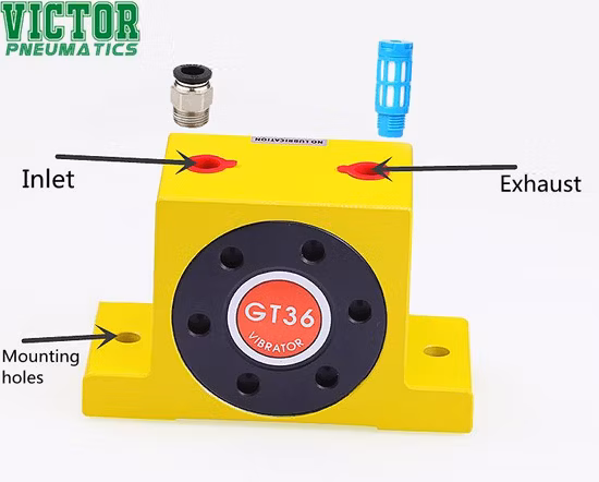 Findeva Vibrators Gt Pneumatic Turbine Vibrator Gear Vibrator Ball Vibrator